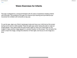 Game screenshot Vision Exercise For Infants hack
