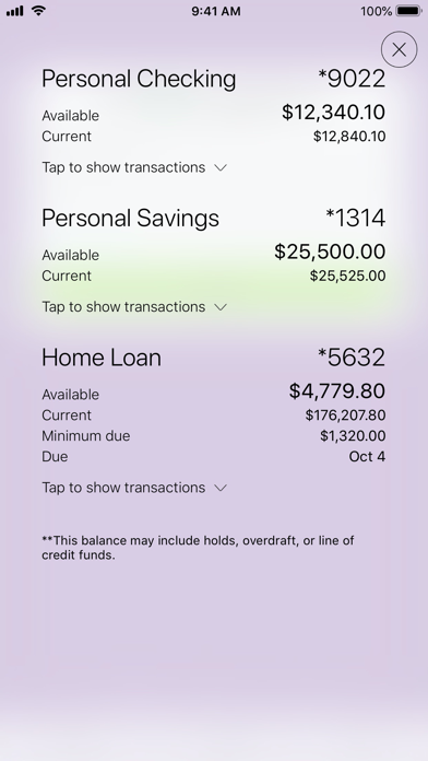 Vermont Fed CU Mobile Banking Screenshot