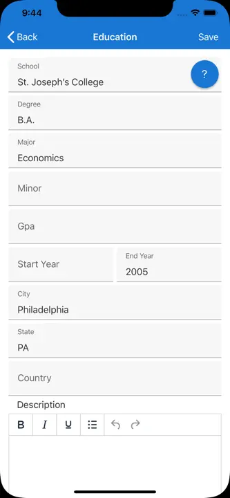 Got Resume Builder: Screenshot 8 von 10