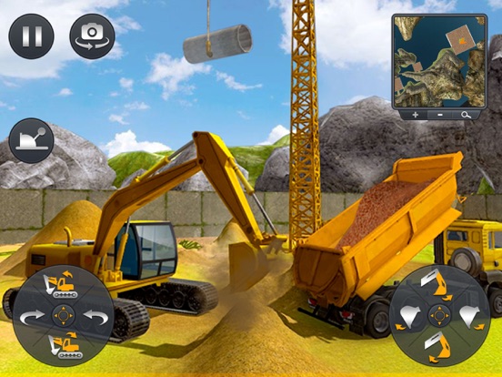 Screenshot #6 pour Real Excavator Simulator 3D