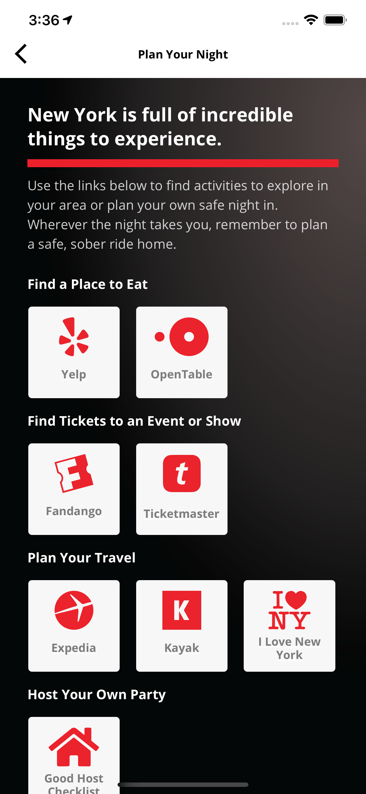 Have a Plan