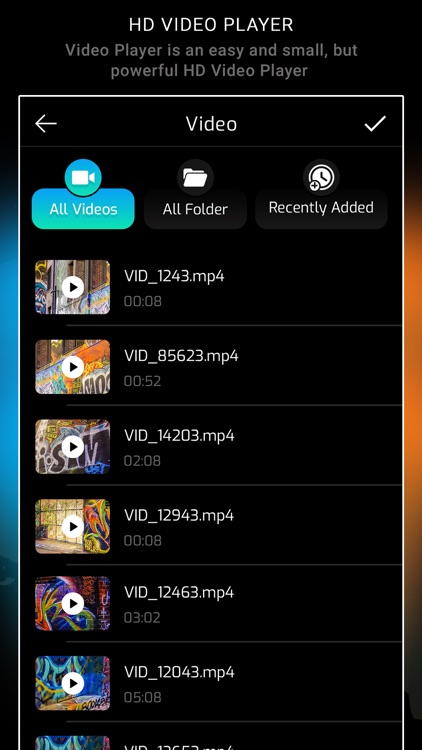All Format Video Player
