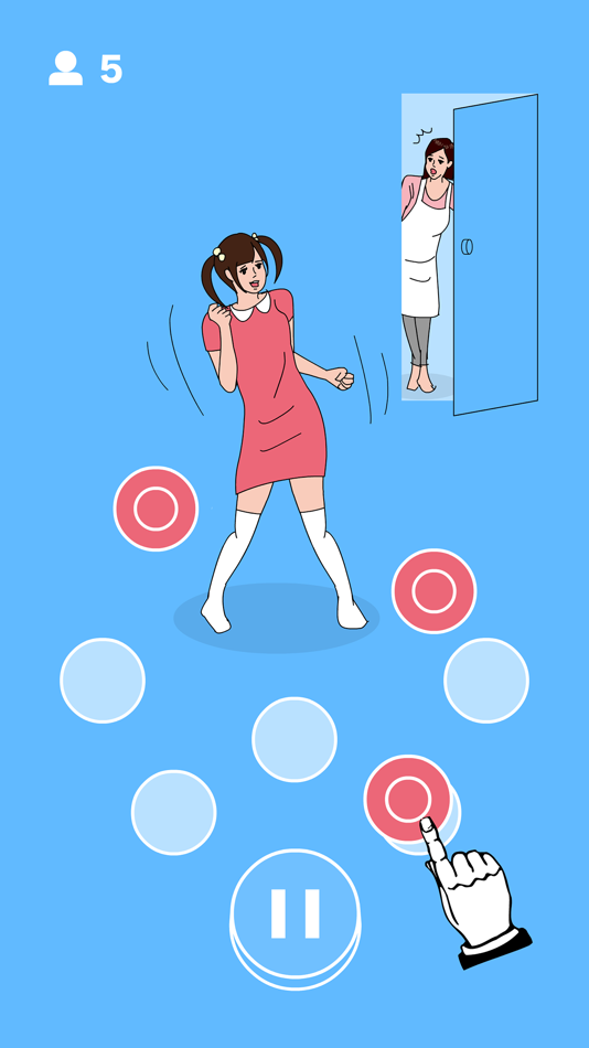 #2. Behind You!! (iOS) By: hap Inc.