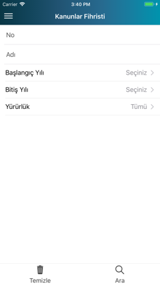 T.C. Mevzuat Bilgi Sistemi screenshot 5