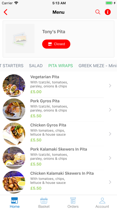 How to cancel & delete Tony's Pita London from iphone & ipad 3