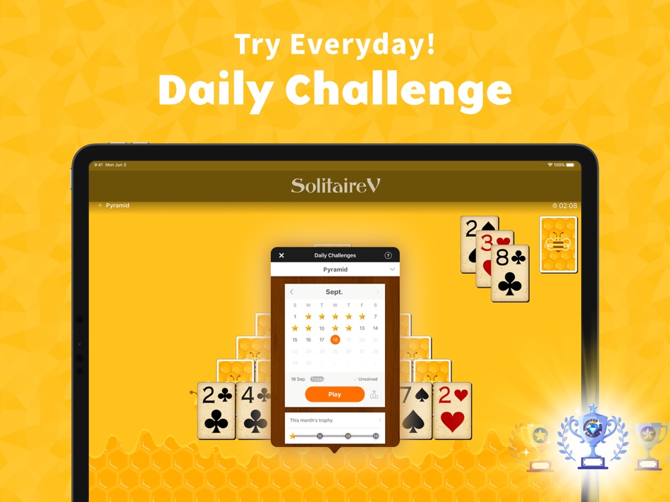 #5. Solitaire Victory for iPad (iOS) 由: P.R.O Corp