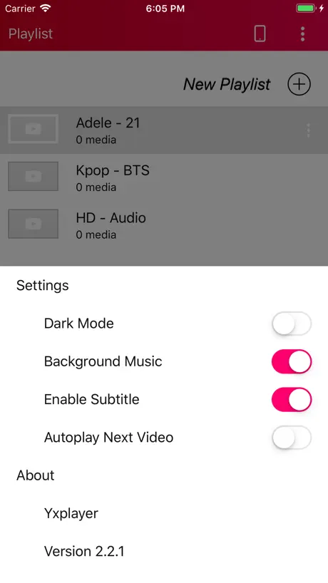 Yxplayer