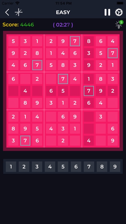Sudoku Puzzle Number screenshot-4
