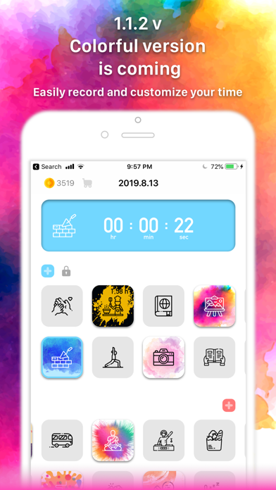 Screenshot #1 pour PiggyTime - Easily Manage Time