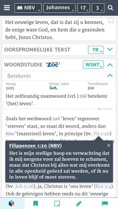 StudieBijbel Screenshot