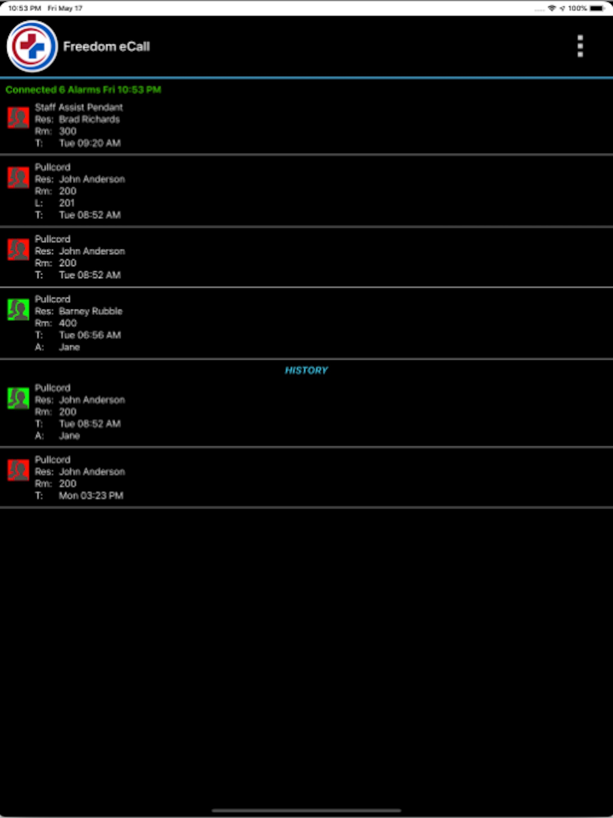 Freedom eCall screenshot 4