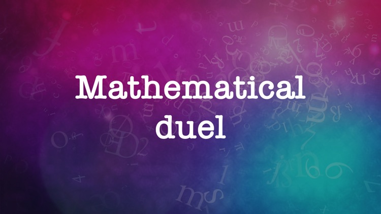 Mathematical duel