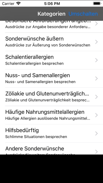 Food Allergies - German screenshot-5