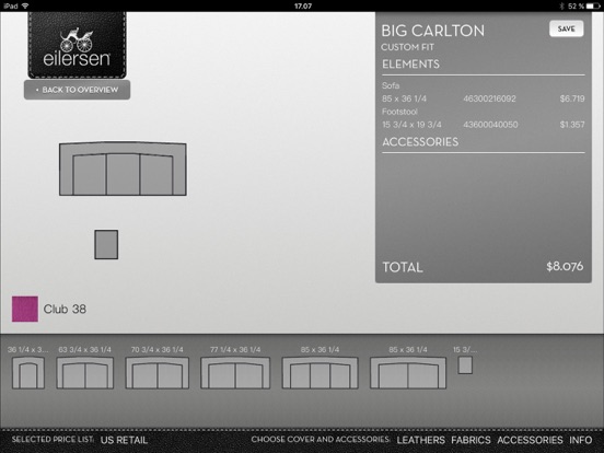 Screenshot #5 pour Eilersen PriceList