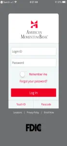 American Momentum Bank Mobile screenshot #1 for iPhone