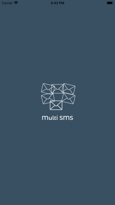 Screenshot #1 pour Multi SMS - Send Group SMS