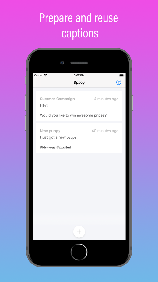 #2. Spacy: Create Line Breaks (iOS) 由: Teeserted OU