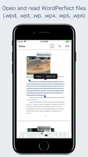 wpd reader - for wordperfect iphone screenshot 1