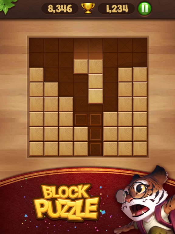 Screenshot #6 pour Block Puzzle Wood