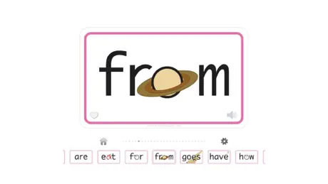 Read Spell Picture Sight Words