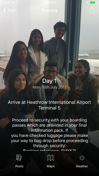 European Study Tours Screenshot