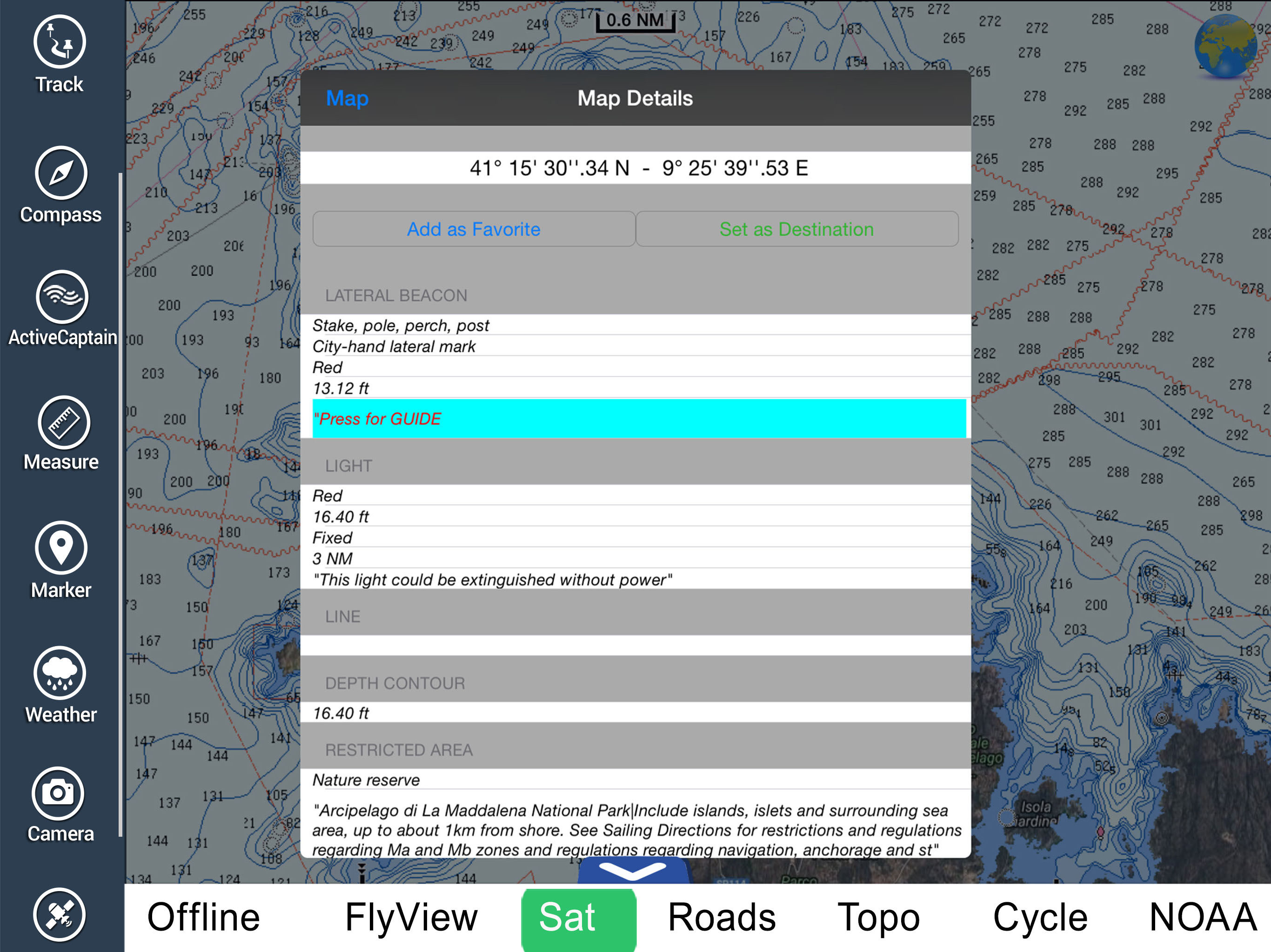 Mediterranean Sea HD GPS Chart
