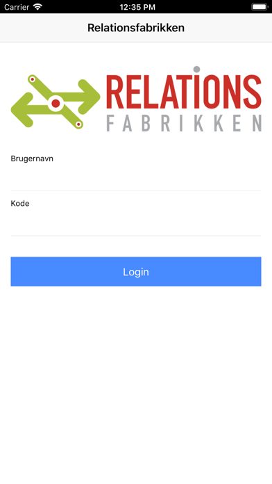 Relationsfabrikken Screenshot