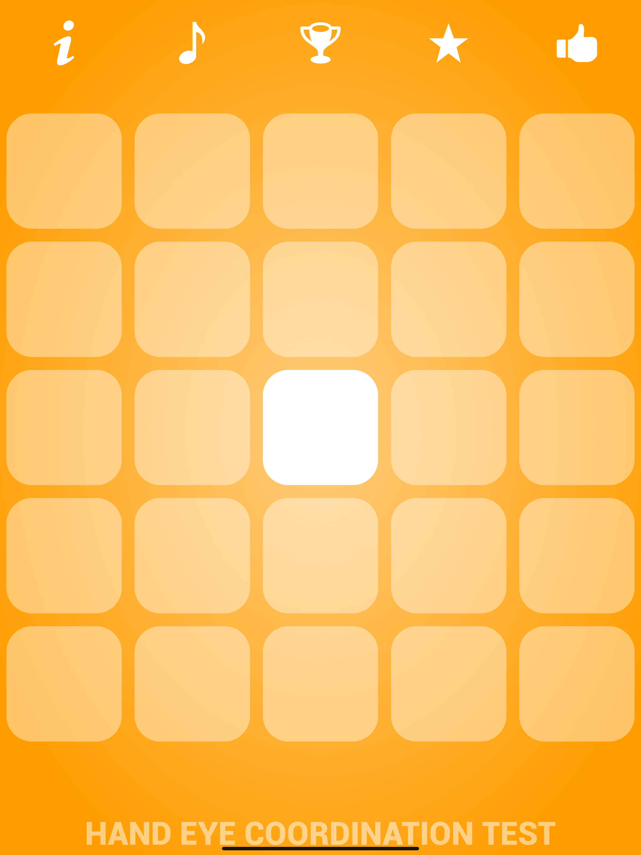 Hand Eye Coordination Test