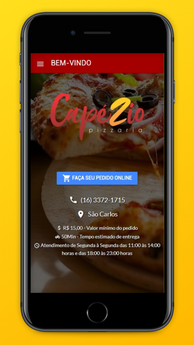 Screenshot #1 pour Capézio Pizzaria