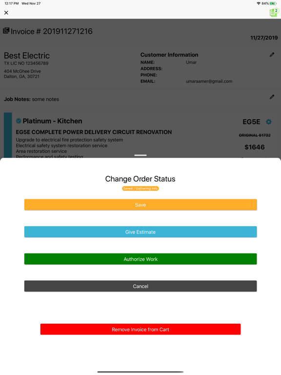 TNFR iPad screenshot 8 - Business app
