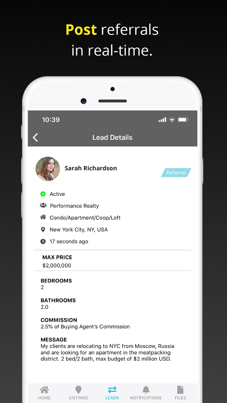 iPhone screenshot