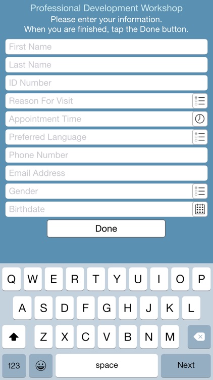 Simple Form for iPhone