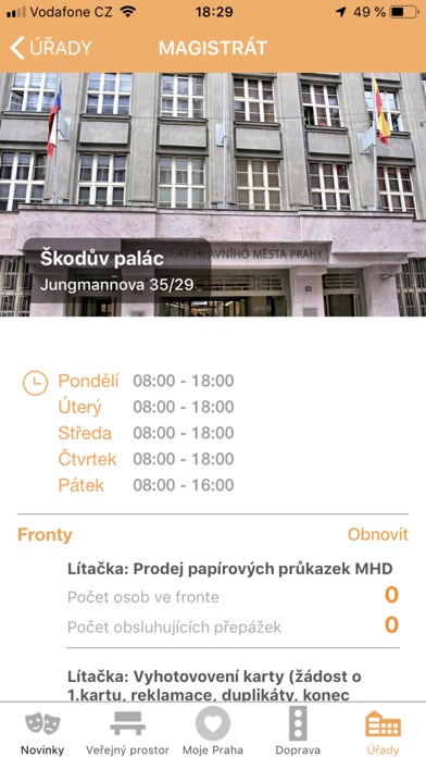 Moje Praha Screenshot