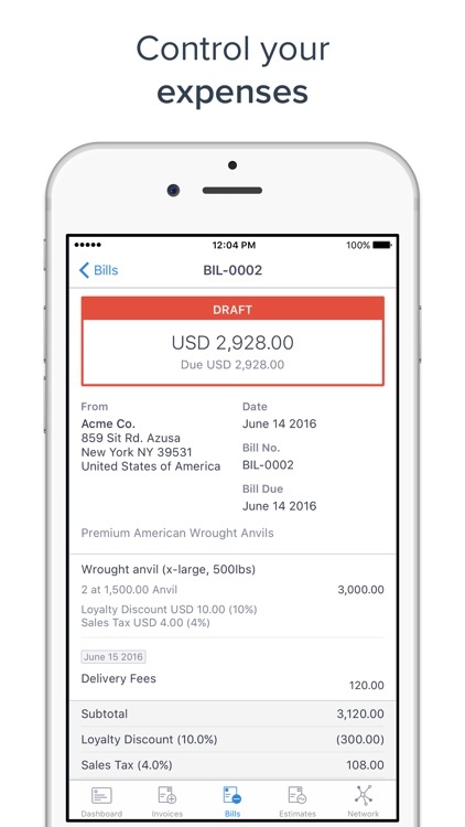 Hiveage Invoicing screenshot-3