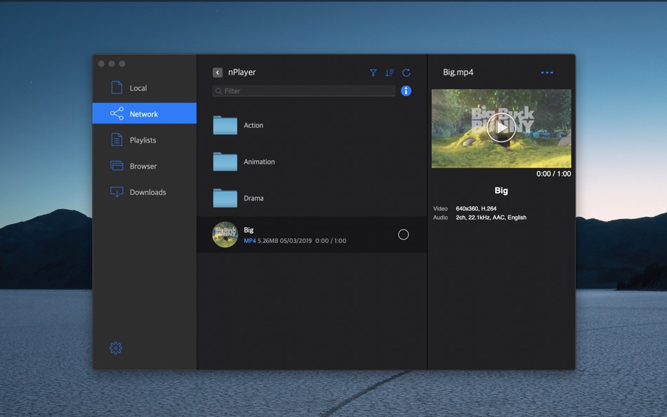 #7. nPlayer (macOS) 由: Newin Inc.