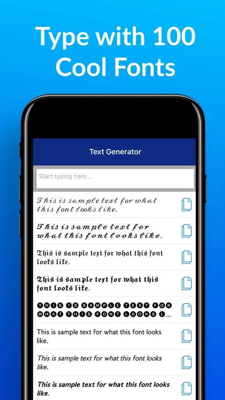 Fonts for You