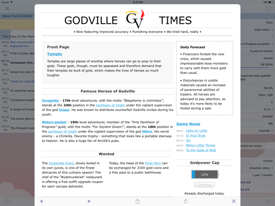 Screenshot #5 pour Godville