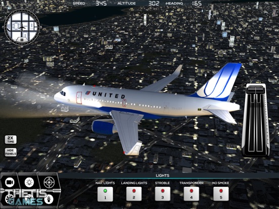 Flight Simulator FlyWings 2017 iPad app afbeelding 3