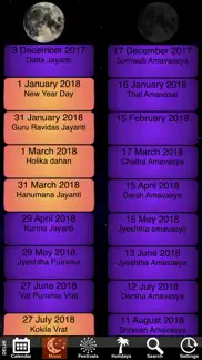 india panchang calendar 2018 iphone capturas de pantalla 3