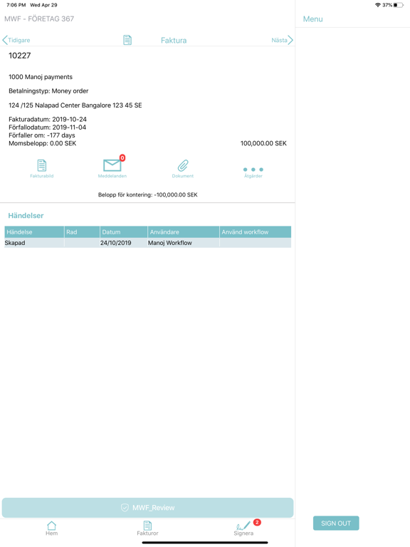 Screenshot #6 pour Raindance - Workflow