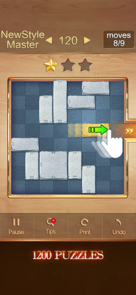 Golden Unblock Puzzle