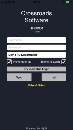 Crossroads eCite Application screenshot 1