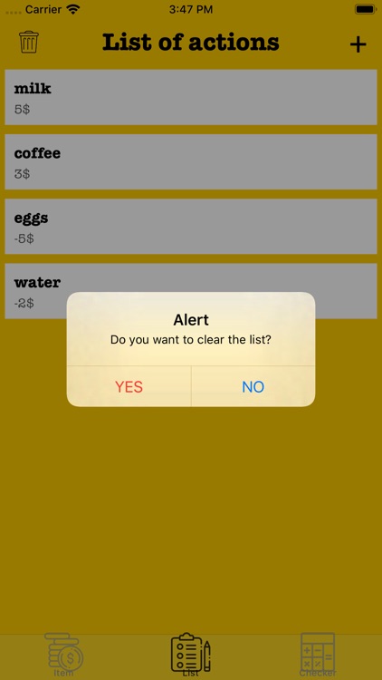 Tracking costs and profits screenshot-3
