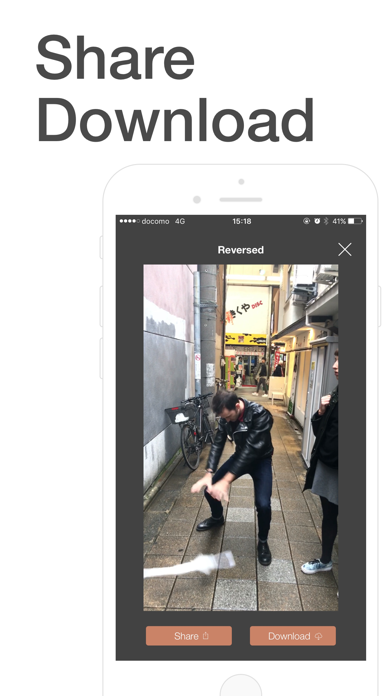 Reverse - Reverse Movie Camera iPhone screenshot 3 - Photo & Video app