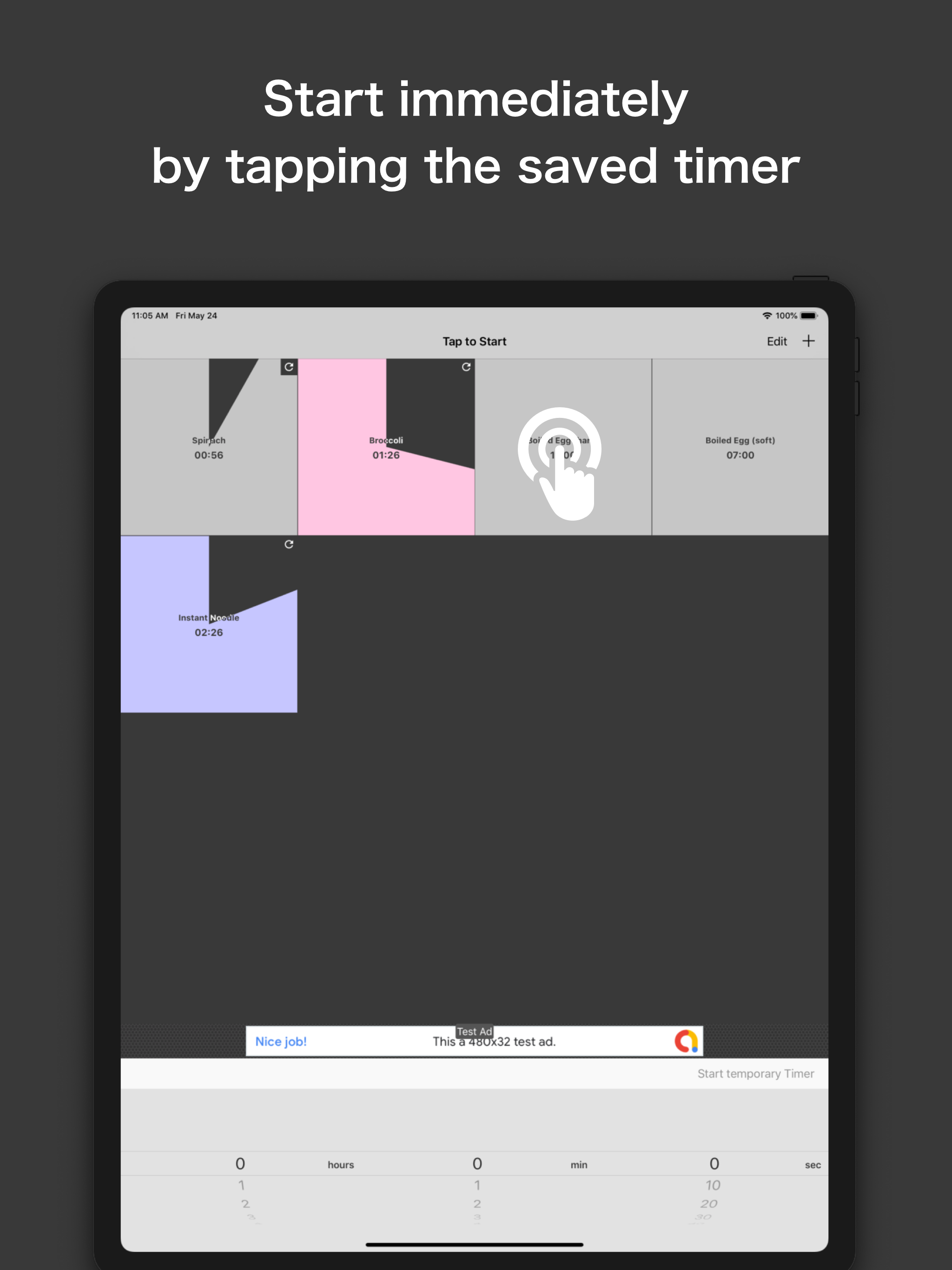 Savable Kitchen Timer