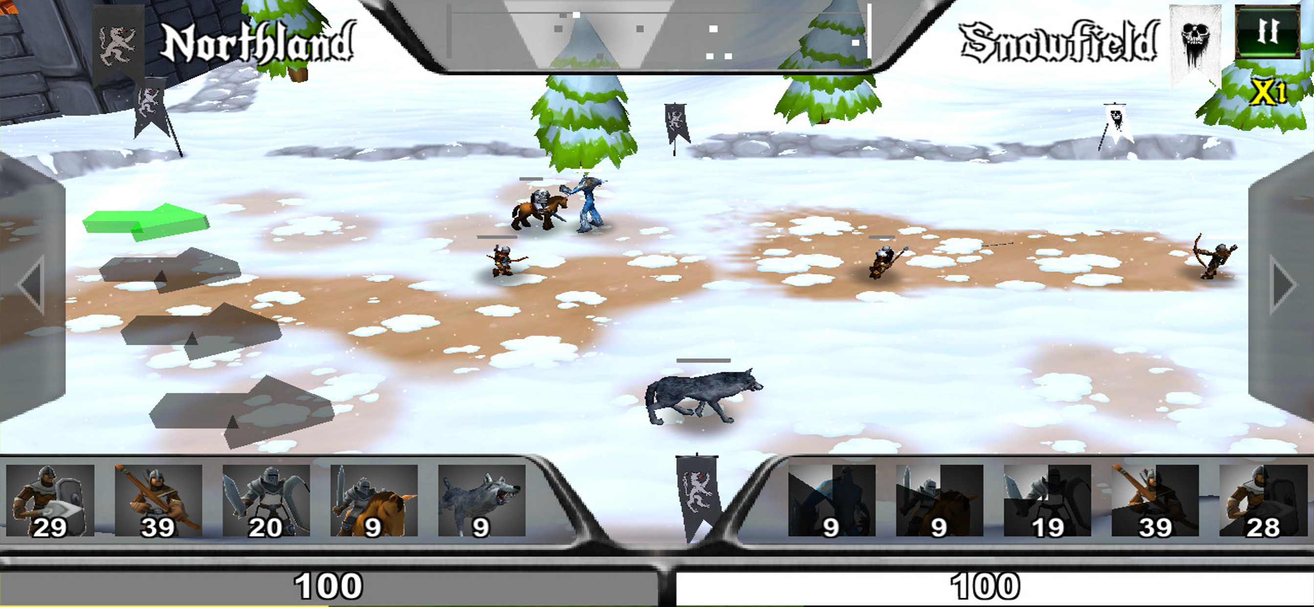 Battle Of Thrones - war game screenshot 4