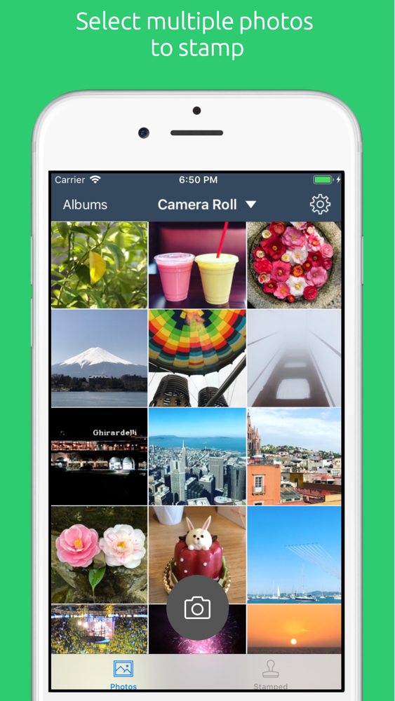 Timestamp It - Photo Stamper App for iPhone - Free Download Timestamp