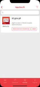 App.Gov.pt screenshot #2 for iPhone