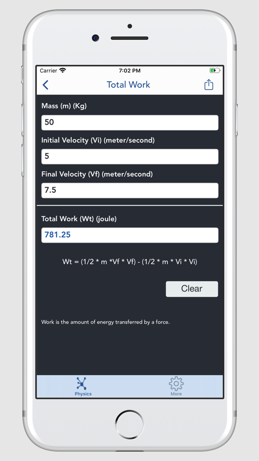 #3. Physics Calculators Converters (iOS) By: V PUGAZHENTHI