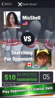 10 pin shuffle tournaments iphone screenshot 2